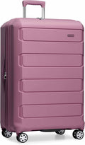 Traveler's Choice Pagosa Hardshell Expandable Luggage with Spinner Wheels, Mauve, 30-Inch Large