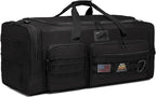 130L Extra Large Duffle Bag for Men, Heavy Duty Duffle Bag for Travel, Large Sports Gym Equipment Bag for Hockey Football Baseball Soccer Basketball & Drum Hardware