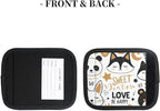 Funny Animals Series Pattern Luggage Handle Wraps 2 Pack for Suitcase, Handle Covers Suitcase Luggage Handle Wrap Luggage Tag Wraps Travel Accessories