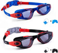 Aegend Swim Goggles for Kids Youth 3-14 Anti-Fog Anti-UV Comfort Fit Goggles for Swimming