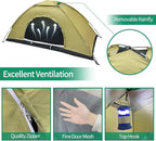 Sutekus Tent Camouflage Patterns Camping Tent Backpacking Tent for Camping Hiking 【Outdoor Equipment】