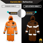 KwikSafety - Charlotte, NC - TORRENT Rain Jacket & Trench Coat ANSI OSHA Class 3 High Visibility Jacket Hi Vis Rain Gear