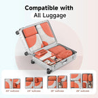 9 Set Packing Cubes for Travel, Gifts for Women Mom,Anti-Tearing Suitcase Organizer,OlarHike Vacation Essentials & Accessories for Cruise Ship