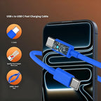 iPhone 17 16 Pro Max Charger Fast Charging, Super Fast USB C Chargers for iPhone 17(6FT+6FT+10FT) Type C Chargers Cord with Fast Charger Block for iPhone 17/16/15 Series/iPad/ GalaxyS26/S25/S24 Blue