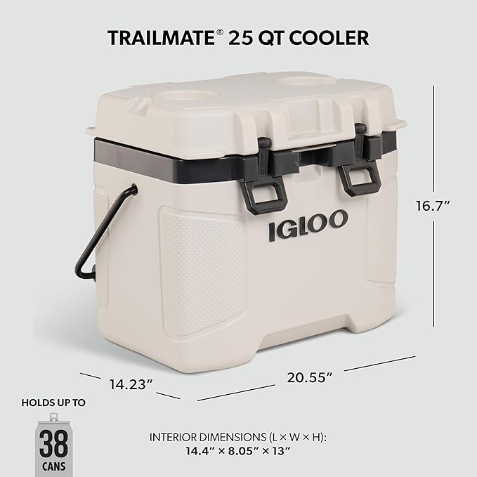 Igloo Trailmate Cooler | Insulated Hard Shell Ice Chest