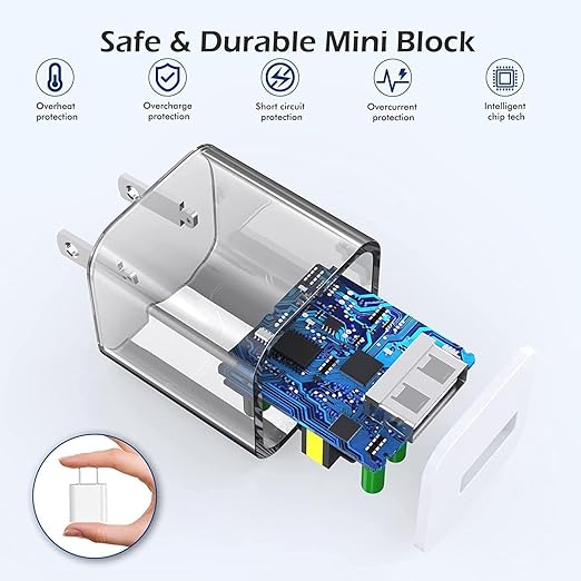 Charging for iPhone Charger [Apple MFi Certified] 2Pack Lightning Cable Data Sync Charging Cord with USB A Wall Charger Block Travel Plug for iPhone 14/13/12 Mini/11 Pro Max/10/XS/XR/X/8/SE2022,iPad
