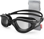 ZIONOR Swim Goggles, Upgraded G1 Polarized Swimming Goggles Anti-Fog for Adult Men Women