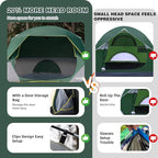 LOYEAHCAMP Tents 4 Person Camping Tent, Easy Setup Waterproof Family Tents for Camping, Portable Dome Tent for Outdoor Camping with Rainfly, Carry Bag