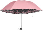 Sakura Umbrella-Windproof Anti Rain/Sun,Cherry Blossom Folding Umbrella
