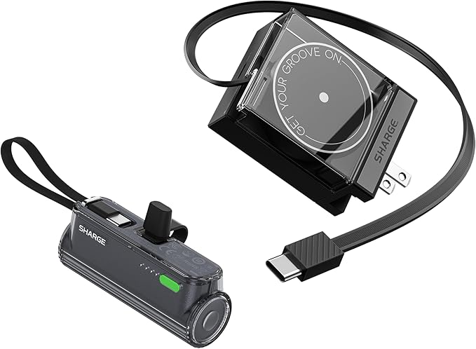 Sharge Flow Mini 2 Power Bank& 65W Retractable Charger Bundle