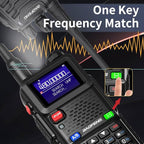 Baofeng Radio Ham Radio Handheld UV-5R Upgrade Long Range Rechargeable AR-5RM 10W NOAA Weather Emergency Tactical Two Way Radio with Programming Cable for Survival Gear Hunting Camping,2 Pack