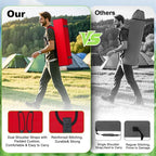 VTOY Portable Camping Chair with Canopy - Folding Chair with Canopy, Durable 600D Oxford Canopy Chair for Camping, Beach, Picnics, Fishing & Sports