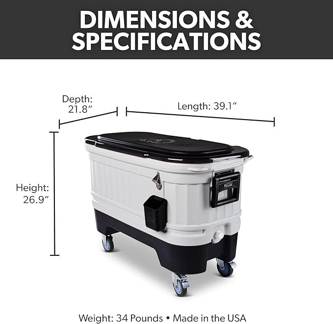 Igloo Hard Cooler | Polar & Party Bar Series | Insulated Ice Chests