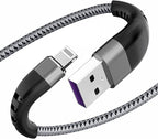 Essri 2Pack for iPhone Charger Cord 1FT, Lighting Cable 1 Feet to USB Charging Cable, Nylon Braided Charging Cord 1 Foot Compatible with iPhone 14 13 12 11 X XS XR Pad - Gray