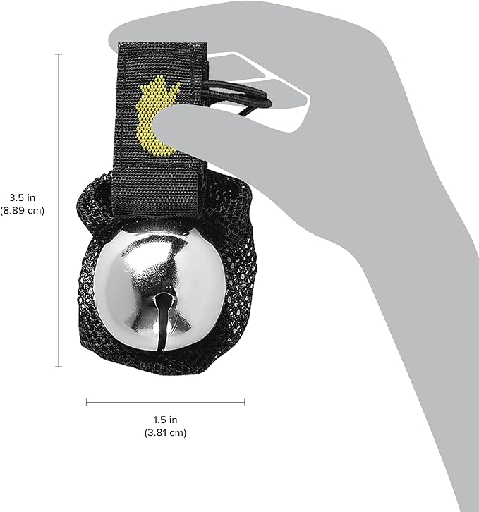 Coghlan's Magnetic Bear Bell with Silencer - Hiking Safety Gear for Wildlife Alert