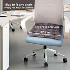 Inflatable Seat Cushion, Portable Air Seat Chair Cushions for Pressure Relief Breathable Waffle Square Seat Pad for Home Car Wheelchairs Office Chairs and Airplanes (1 Pack)