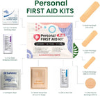 First Aid Emergency Medical Kit Mini and Travel Size - | Great for Kids, Schools, Business, Hiking, Camping | Wound Care Products (Abstract) (3)