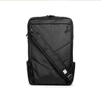 Topo Designs Global Travel Bag – 30L or 40L - Carry-On Compliant Most Airlines, Durable Travel Duffel Bag, Clam Shell Main Pocket, Laptop Sleeve, Backpack, Luggage (40L / Black/Black)