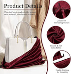P Pothuiny 2 Pcs Satin Dust Bags for Handbags