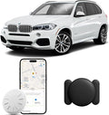 GPS Tracker for Vehicles, 1PCS Real Time Tracker Device for Vehicles Work with Find My (iOS Only), MINI Magnetic Tracking Devices for Cars Hidden, No Monthly Fee, Waterproof