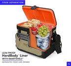 Titan by Arctic Zone Deep Freeze Cooler - Zipperless Hardbody Cooler - Deep Freeze Insulation, HardBody Liner, and SmartShelf