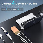 NOBIS Portable Charger, 20000mAh Power Bank, 45W Power Bank Fast Charging, Battery Pack with C to C Cable, Battery Bank with Digital Display for Phone Android Laptop etc (Orange)