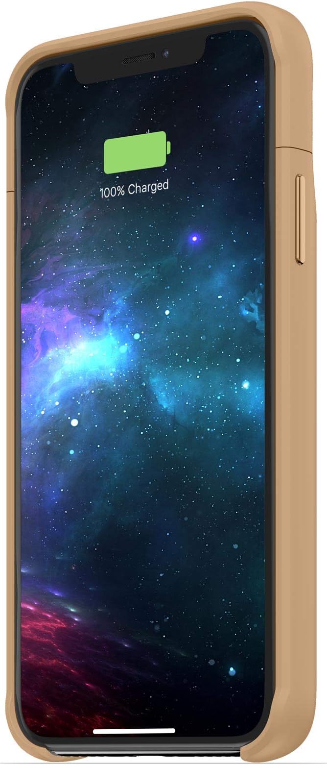 Mophie Juice Pack Access - Ultra-Slim Wireless Battery Case - Made for Apple iPhone Xs/iPhone X (2,000mAh) - Gold (401002829)