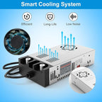 IMAYCC AC to DC Converter Universal 110V/120V to 12V Converter 12V DC Power Supply (12V-50A-600W)