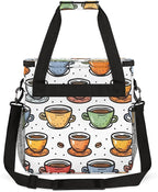 Travel Coffee Maker Carrying Bag Compatible with Keurig K-Mini or K-Mini Plus, Single Serve Coffee Maker Portable Storage Bag with Shoulder Strap(Bag Only)