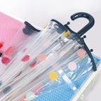Kids Clear Umbrella for Rain Dome Bubble Umbrellas Windproof for Kids Boys and Girls