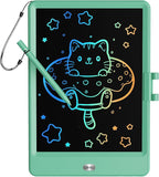 TEKFUN Kids Toys Toddlers Toys for Boys and Girls, 8.5in LCD Writing Tablets Drawing Pad for Kids, Light Doodle Pad Drawing Board for Toddlers, Gifts Toys for 3 4 5 6 7 Year Old Girls Boys(Green)