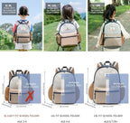 15 Inch Kids' Backpack for School & Travel, Kindergarten to Elementary School, Small Child Toddler Size, For Girls & Boys 5-8, Medium