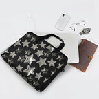 MNSRUU Laptop Bag for 15.6 inch Black Gothic Bats