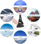 1-Pack Foot Hammock for Plane Travel | Adjustable and Lightweight Portable Under Desk Foot Rest for Air Travel and Office | Essentials to Relax Your Feet