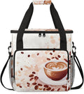 Coffee Maker Travel Bag Compatible with Keurig K-Mini, K-Mini Plus or Other Accessories, Portable Coffee Maker Case with Shoulder Strap for Travel(Bag Only)
