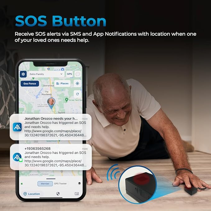 AutoSky GPS Tracker - Small Portable, Splashproof Magnet Mount, North and South America Coverage. 4G LTE Real-Time Tracking for Vehicle, Asset, Fleet, Elderly and More. Subscription is Required