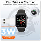 for Apple Watch Charger,Magnetic Portable iWatch Charger USB C&USB A Fast Wireless Charging Travel Watch Charger for iWatch Ultra2/Ultra/SE2/SE Series 10/9/8/7/6/5/4/3/2/1