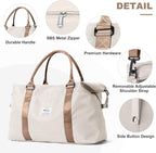 HYC00 Travel Duffel Bag,Carry-on Overnight Weekender Bags for Women,Sports Tote Gym Bag with Wet Pocket