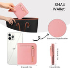 Small Wallet for Women Rfid Blocking Slim Credit Card Holder Bifold Ladies Mini Purse