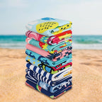 Beach Towel Microfiber Beach Towels Sand Free Quick Dry Lightweight Travel Towels Summer 30×60 inch Beach Towels for Adults Women Men Girls Kids Beach Essentials Accessories