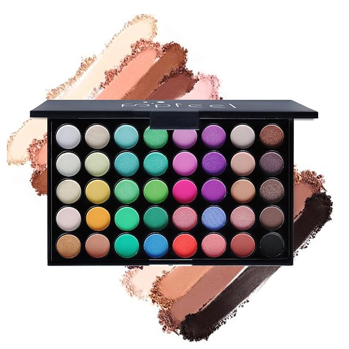 FantasyDay All in One Makeup Kit for Women Full Kit Girls Makeup Gift Sets Xmas Essential Bundle Include Eyeshadow Palette Lipstick Blush Concealer Eyeliner Mascara Foundation Brush Eyebrow Pencil
