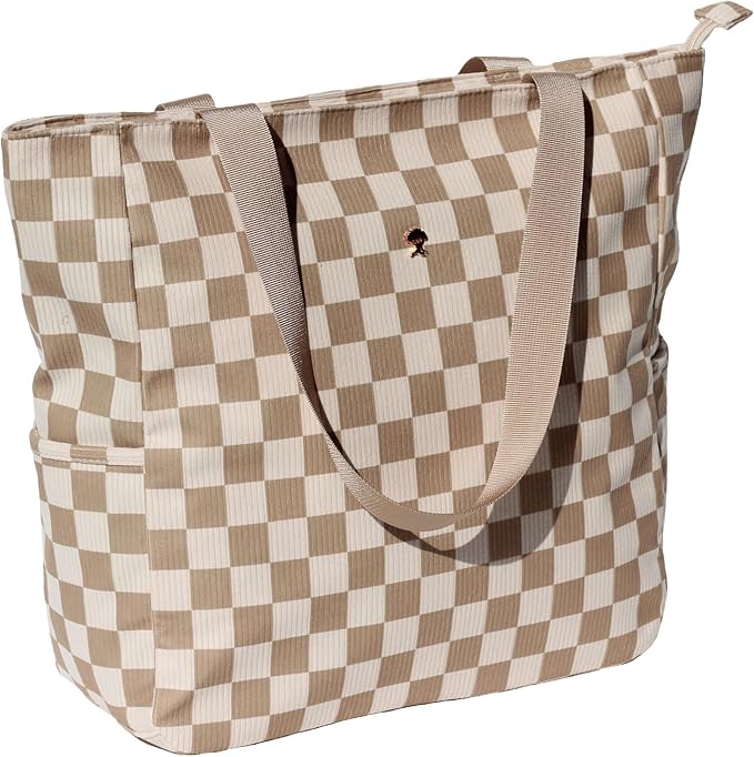 Original Floral Water Resistant Large Tote Bag Shoulder Bag for Gym Beach Travel Daily Bags Upgraded