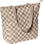 Original Floral Water Resistant Large Tote Bag Shoulder Bag for Gym Beach Travel Daily Bags Upgraded