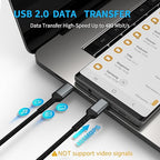 1ft USB-C to USB-C Cable Short Type C to Type C Fast Charging Cable Compatible with Apple iPhone 16/15 Pro/Max Samsung Galaxy Google, Short USBC to USBC Cord 12 Inch