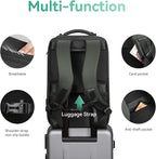 MARK RYDEN Business Backpack for Men, Waterproof High Tech Backpack with Sport Car Shape Design and USB Charging Port, Travel Laptop Backpack Fits 17.3 Inch Notebook