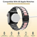 Upgraded Apple Watch Charger, Portable Fast Wireless Magnetic iWatch Charging Cable Cord with USB C Wall Charger Block Plug Adapter Compatible with Apple Watch Series 10,9,8,7,SE,6,5,4,3,2,1(1M/3.3FT)