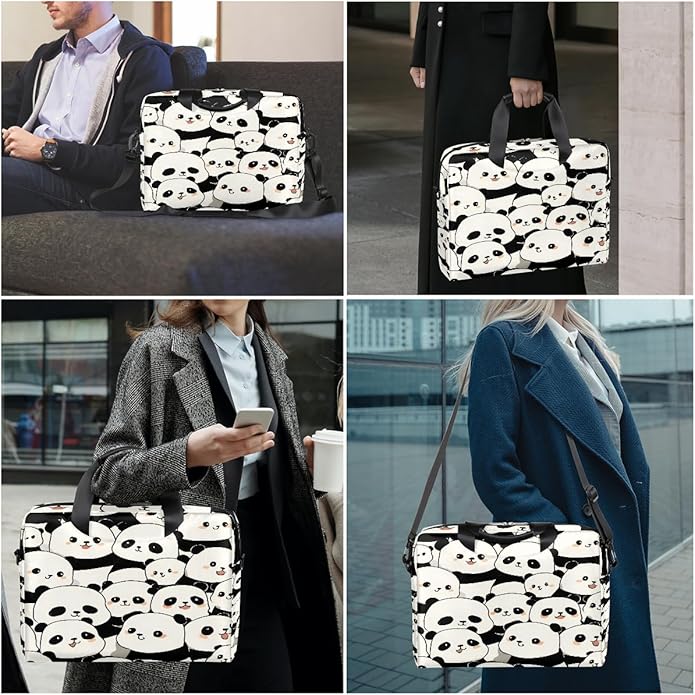 Cute Laptop Shoulder Bag for Women Men, Computer Laptop Bag Laptop Sleeve Case Laptop Satchel Briefcase Carrying Bag QA-1