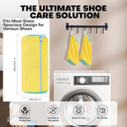 Laundry Shoe Bags for Washing Machine, 2Pcs Shoe Washing Bag Shoe Laundry Bag for Washer and Dryer Reusable Shoe Washing Bags Shoe Washing Machine Bag (Yellow-2Pcs)