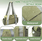 Mini Gym Bag for Women Mini Duffle Bag with Wet Compartment Waterproof, small gym bag for women, Cute Gym Tote Bag (Green)