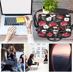 Laptop Shoulder Bag for Women Men, Waterproof Computer Case Messenger Bag Briefcase for Business Office Travel